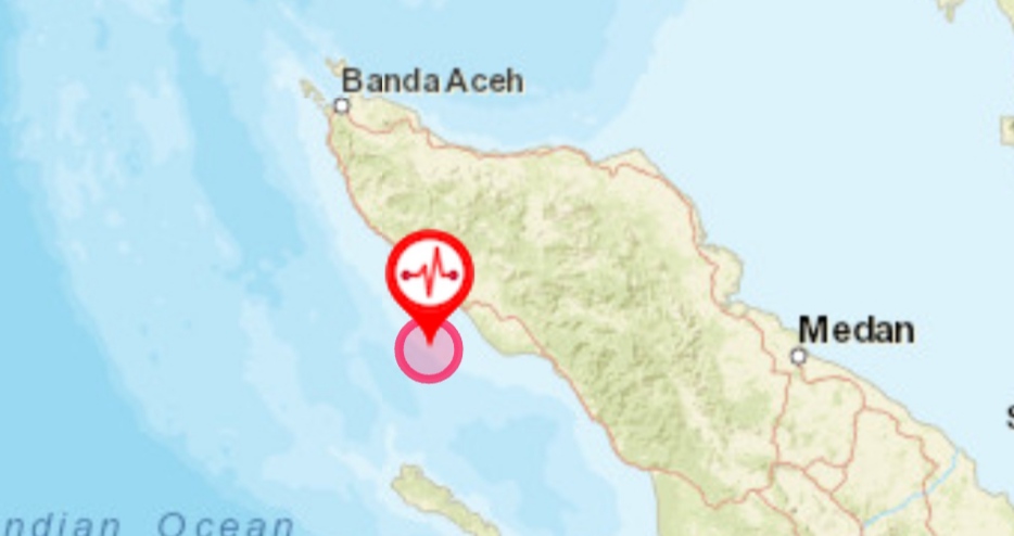 Gempa Magnitudo 6,4 Guncang Meulaboh Aceh